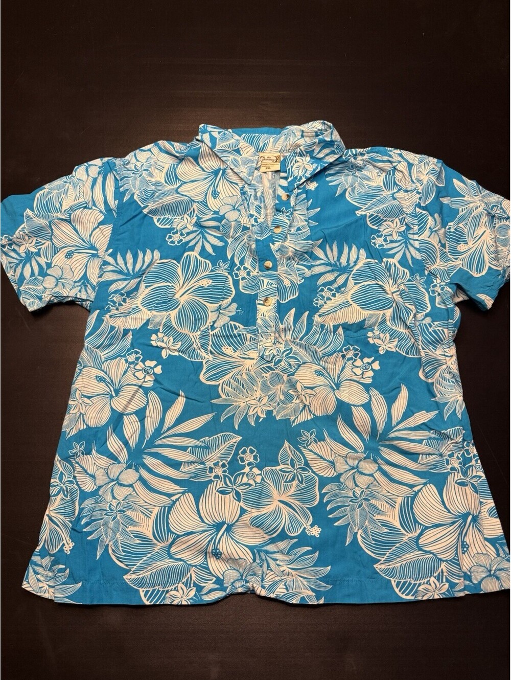 Go Barefoot Trader Joe’s Issued Hawaiian Button Shirt. Women’s Size 2XL